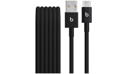 Beats USB A to USB C Woven Cable - Bolt Black