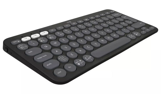 Logitech Pebble Keys 2 K380S Wireless Keyboard – Graphite