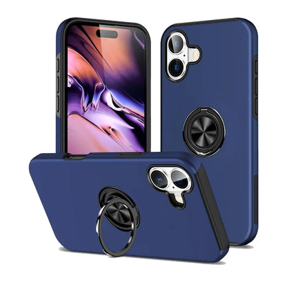 iPhone 17 Ring Holder Case –Protective Stand Grip Cover
