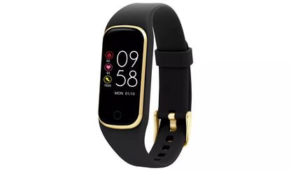 Reflex Active Series 8 Black Silicone Strap Smart Watch