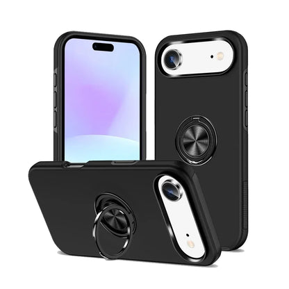iPhone 17 Air Ring Holder Case – Slim Shockproof Grip Cover