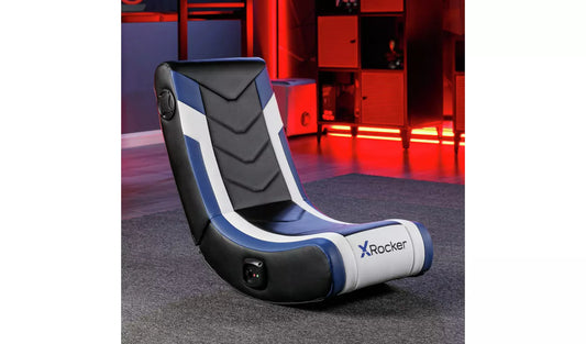 X Rocker Solo eSports 2.0 Audio Junior Gaming Chair - Blue