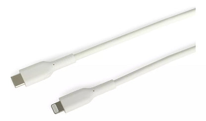 Lightning to USB-C 2m Charging Cable - White