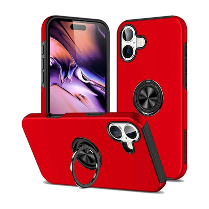 iPhone 17 Ring Holder Case –Protective Stand Grip Cover