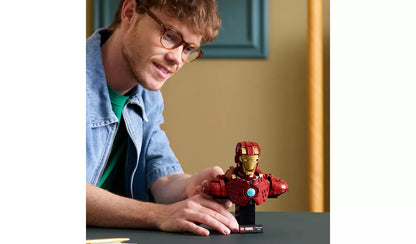 LEGO Marvel Iron Man MK4 Bust Building Set for Adults 76327
