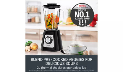 Tefal Blendforce II 2L Glass Jug Blender
