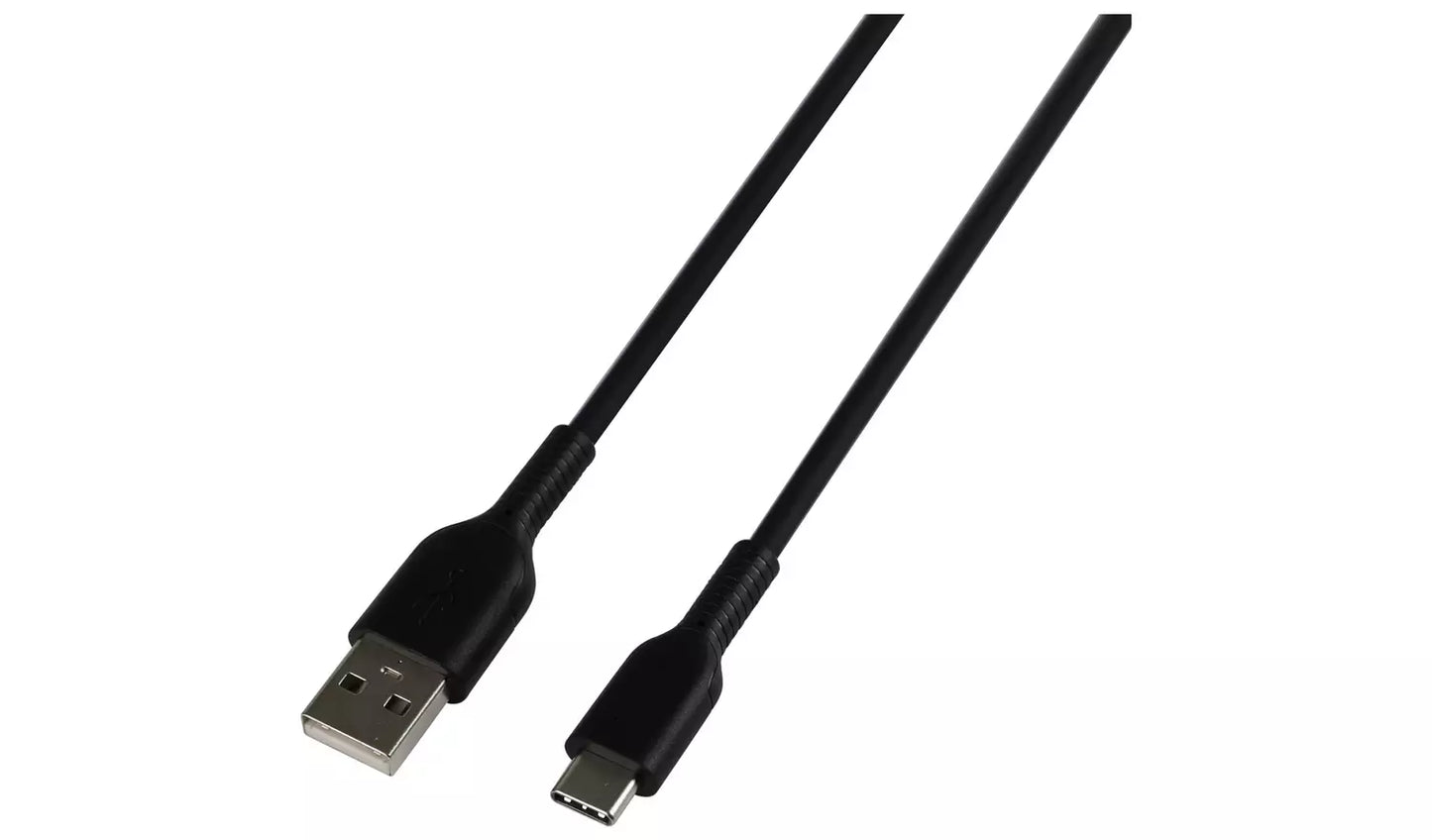 1m Type-C USB Cable - Black