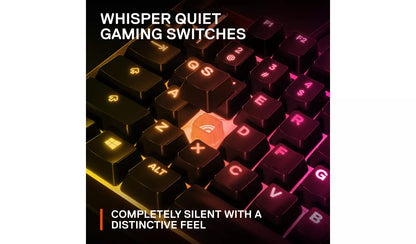 SteelSeries Apex 3 TKL Wired Gaming Keyboard - Black