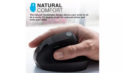 JLab JBud Wireless Bluetooth Ergonomic Mouse - Black