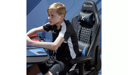 X Rocker Arteon Reversible Junior Gaming Chair - Black