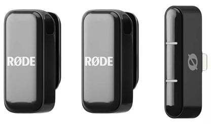Rode Wireless Micro Lightning Microphone - Black
