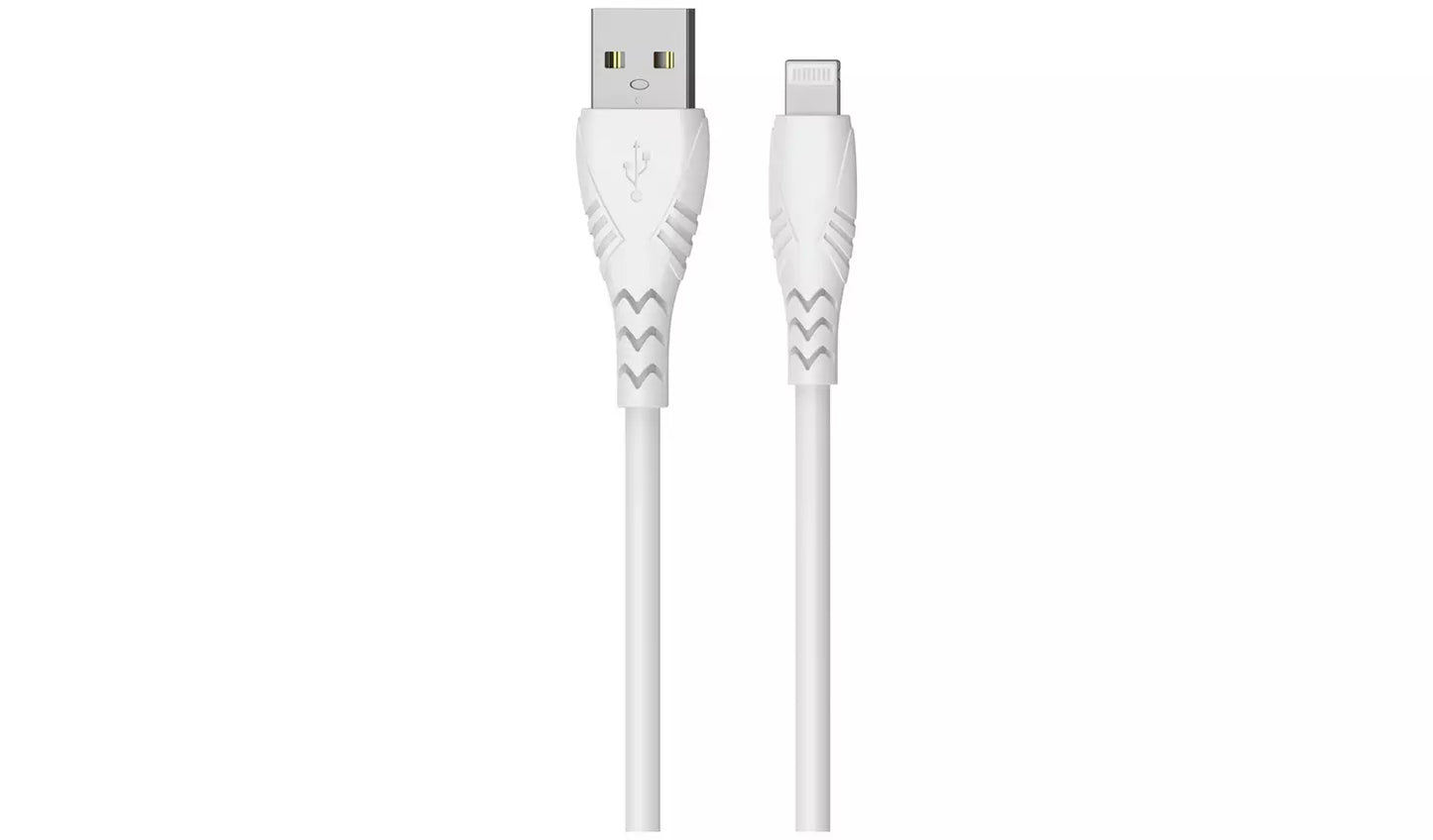 1m Lightning Cable - White