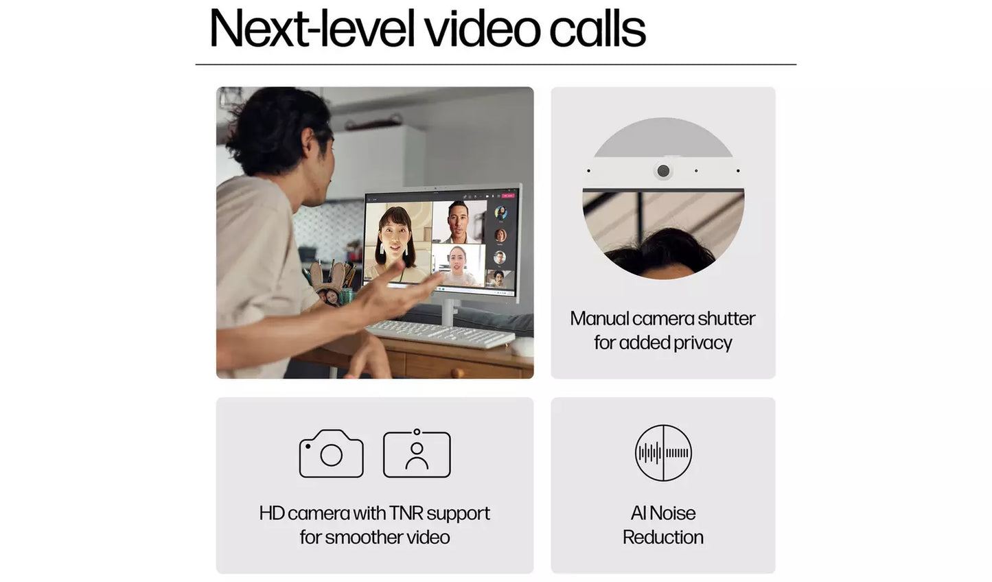 HP 22-dg0007na 21.45in Intel N100 8GB 128GB All-in-One PC