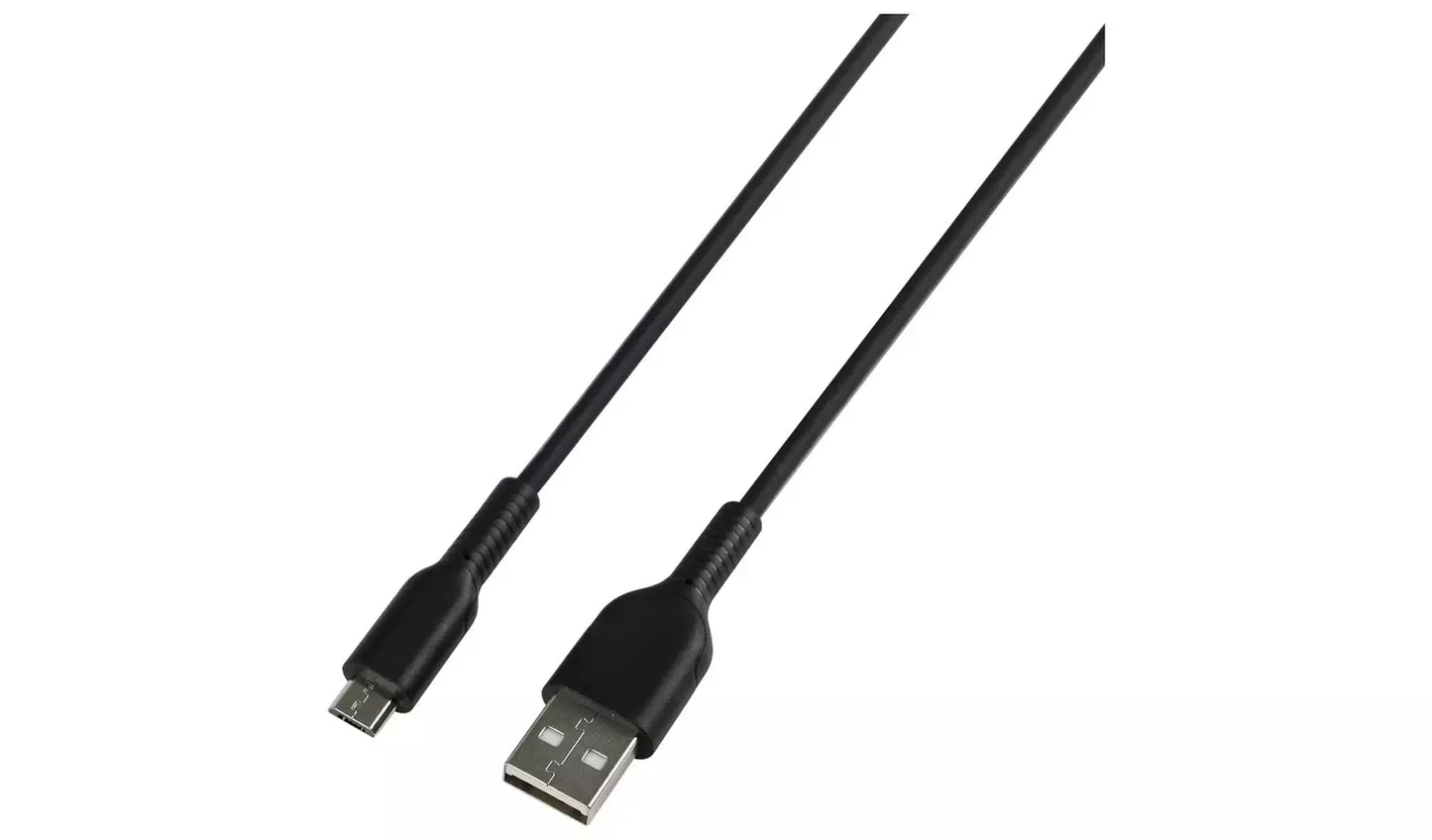 2m Micro USB Cable - Black