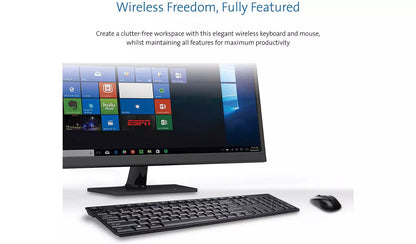 Kensington K75230UK Wireless Mouse and Keyboard - Black