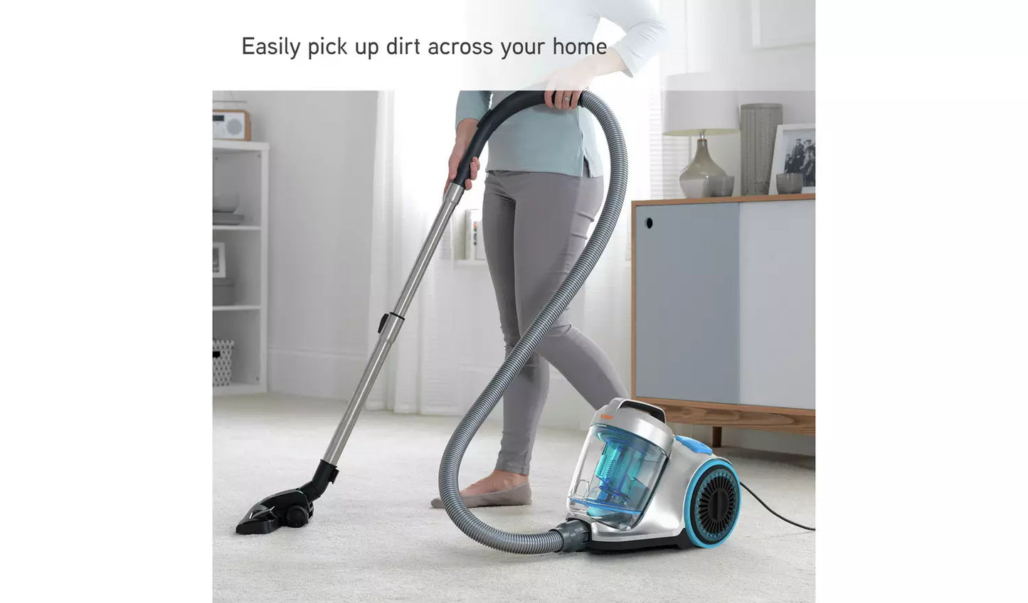 Vax Pick Up Pet Corded Bagless Cylinder Vacuum Cleaner