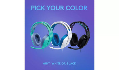 Logitech G335 Wired Gaming Headset - Black