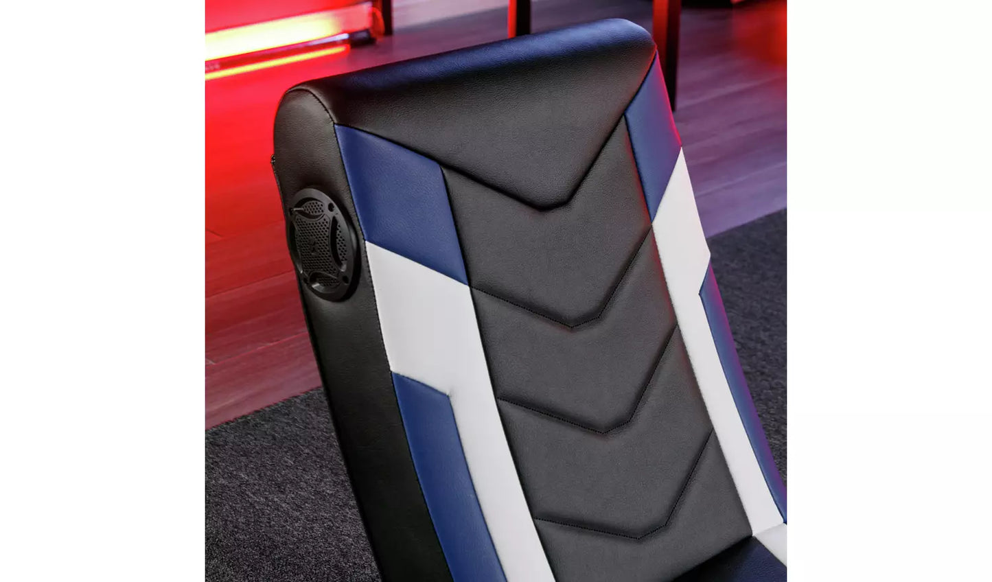 X Rocker Solo eSports 2.0 Audio Junior Gaming Chair - Blue