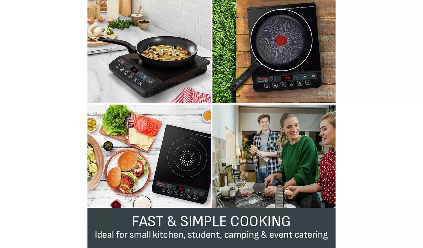 Tefal IH201840 Induction Hob - Black