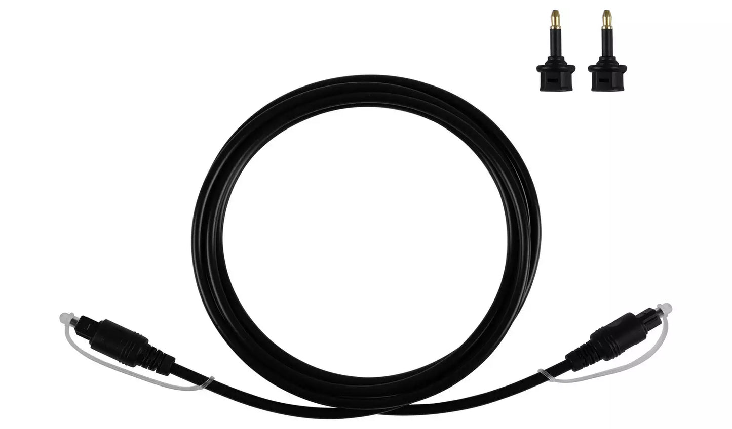 2m Audio Optical Cable - Black