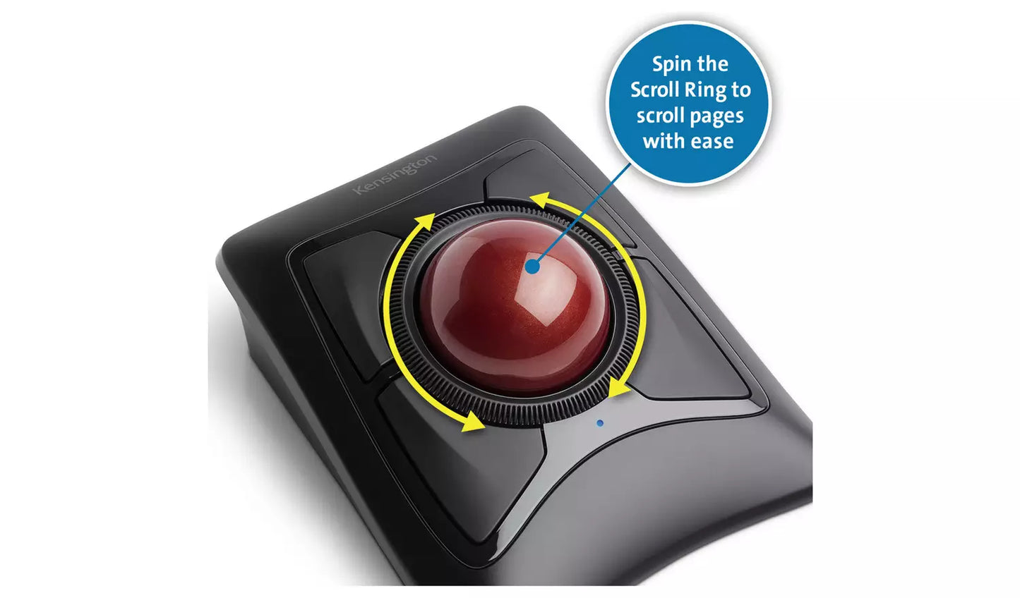 Kensington Expert Trackball Wireless Mouse - Black