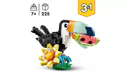 LEGO Creator 3in1 Wild Animals: Tropical Toucan Set 31173