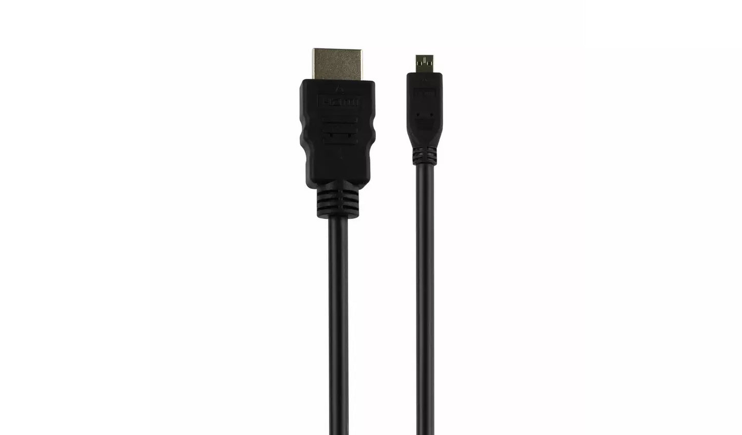 3m Micro HDMI to HDMI Cable - Black