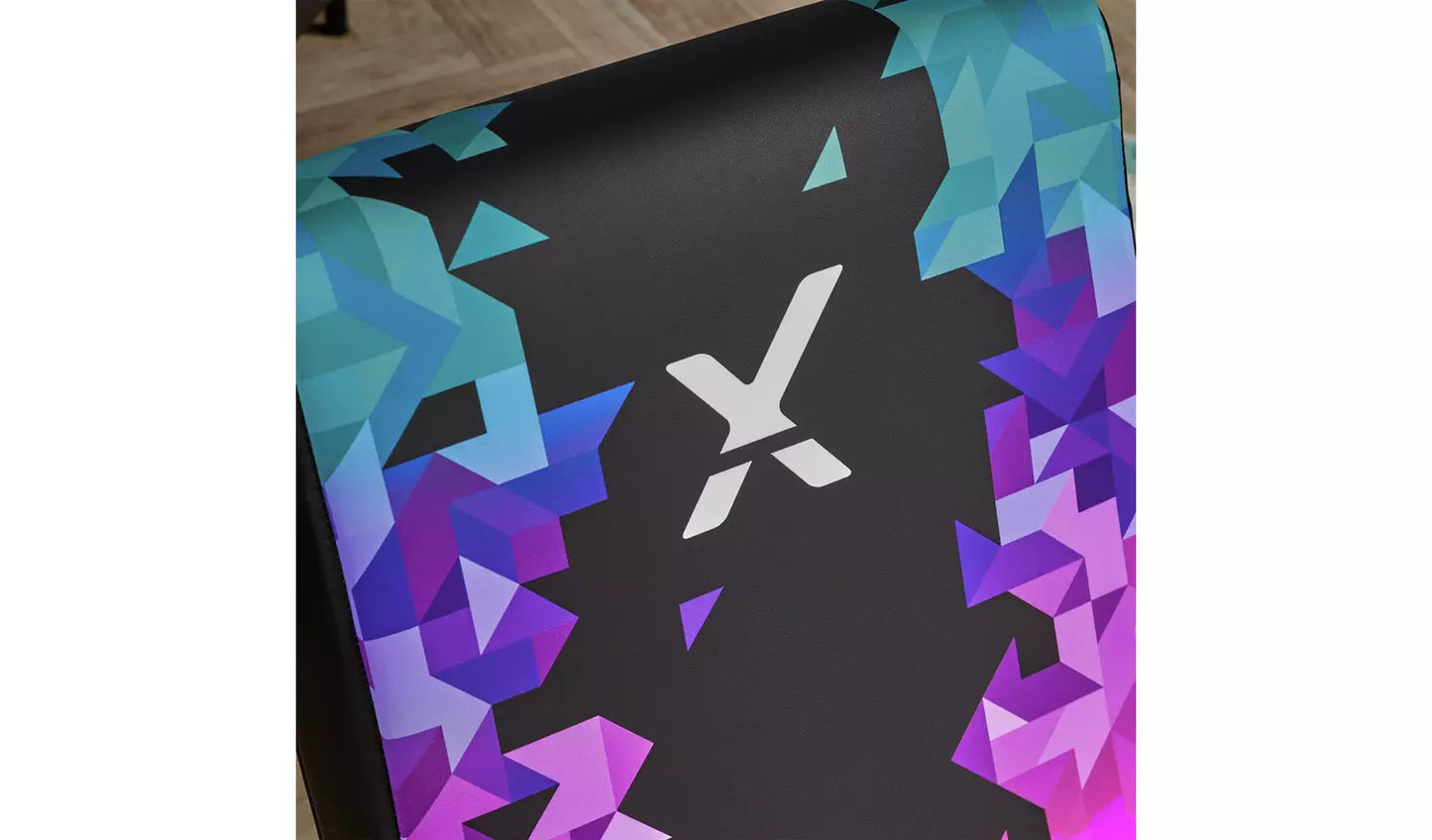 X Rocker Prism Video Rocker Junior Gaming Chair - Neon