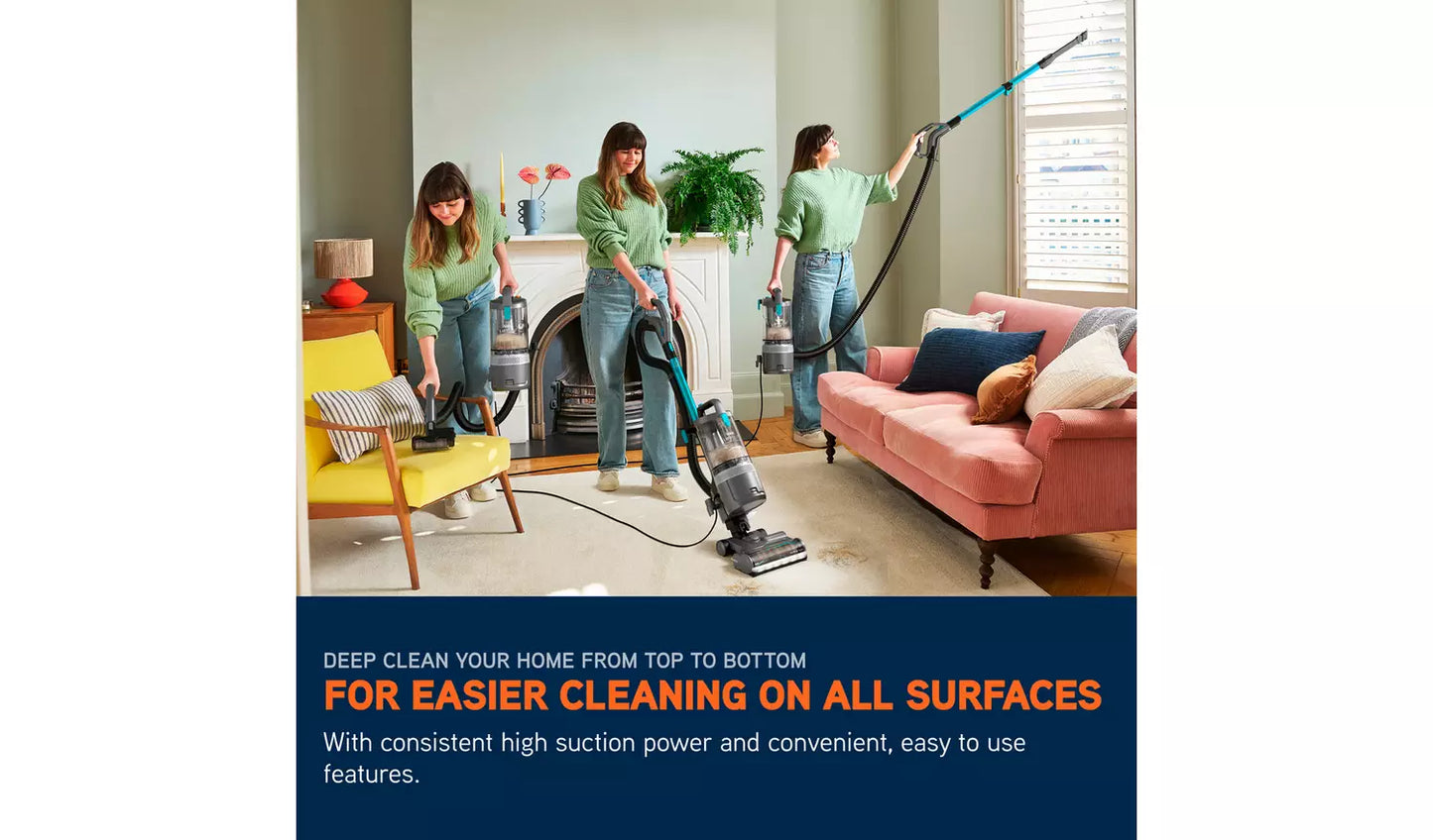 Vax LiftOut Reach Pet-Design Corded Upright Vacuum Cleaner