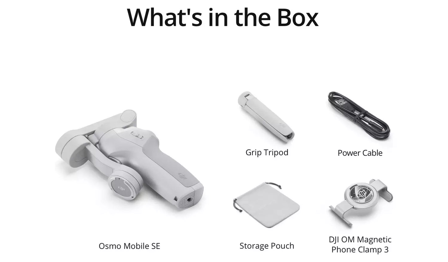 DJI Osmo Mobile SE Gimbal - Grey