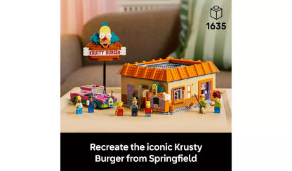LEGO Icons The Simpsons: Krusty Burger Set for Adults 10352