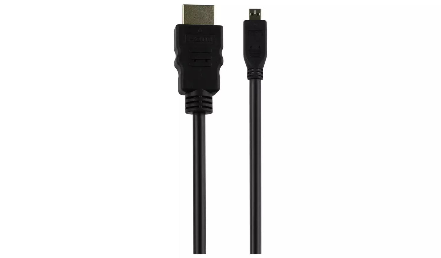 1m Micro-HDMI to HDMI Cable - Black
