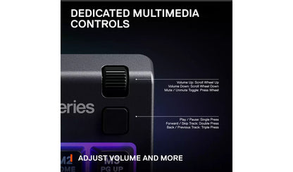 SteelSeries Apex 3 TKL Wired Gaming Keyboard - Black