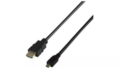 1m Micro-HDMI to HDMI Cable - Black