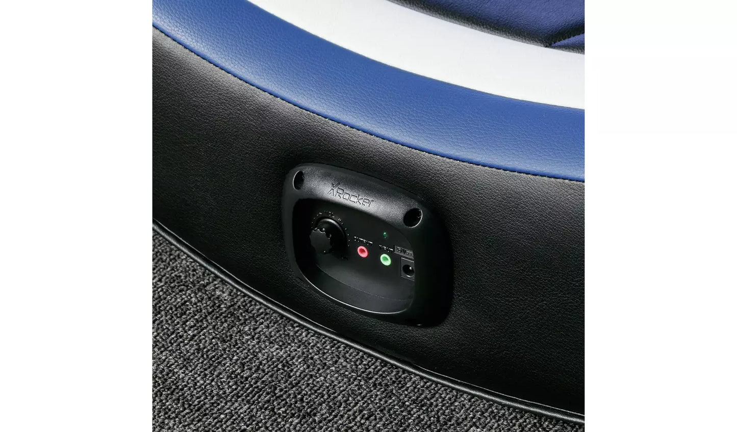 X Rocker Solo eSports 2.0 Audio Junior Gaming Chair - Blue