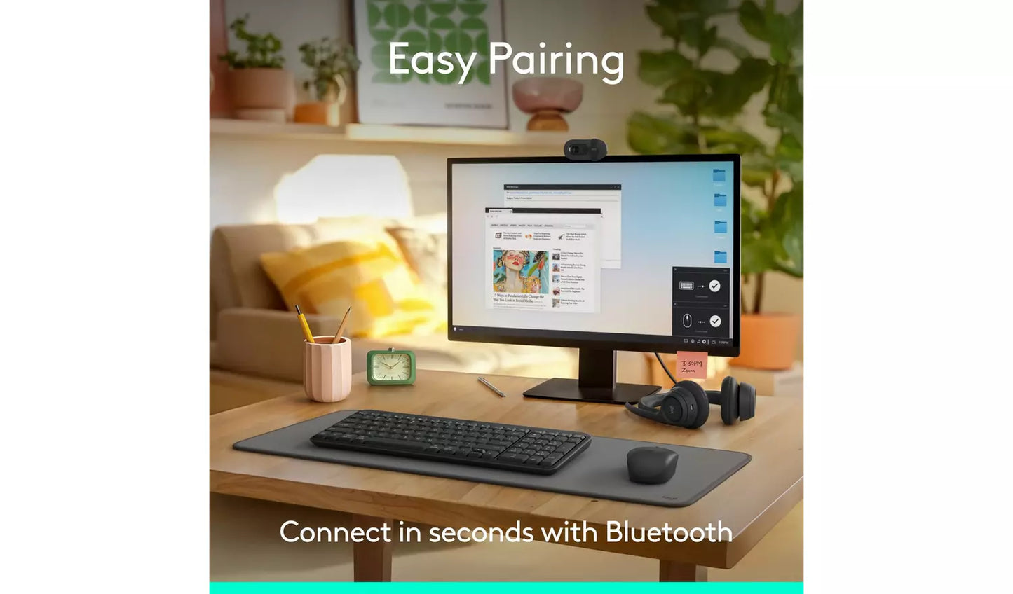 Logitech MK250 Bluetooth Wireless Mouse and Keyboard