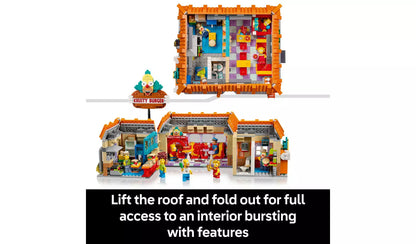 LEGO Icons The Simpsons: Krusty Burger Set for Adults 10352