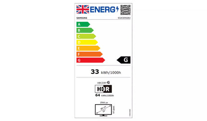 Samsung Odyssey G5 32 Inch 165Hz QHD Gaming Monitor