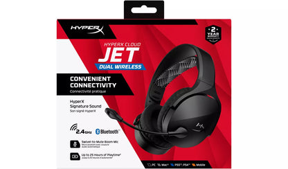 HyperX Cloud Jet Dual Wireless Headset PC, PS4/PS5, Switch 2