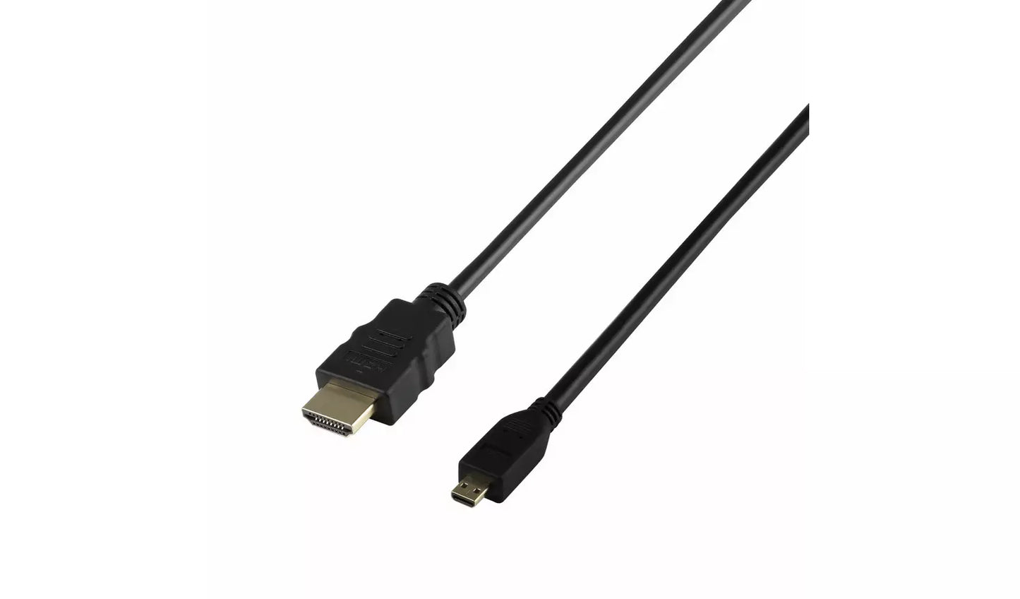 3m Micro HDMI to HDMI Cable - Black