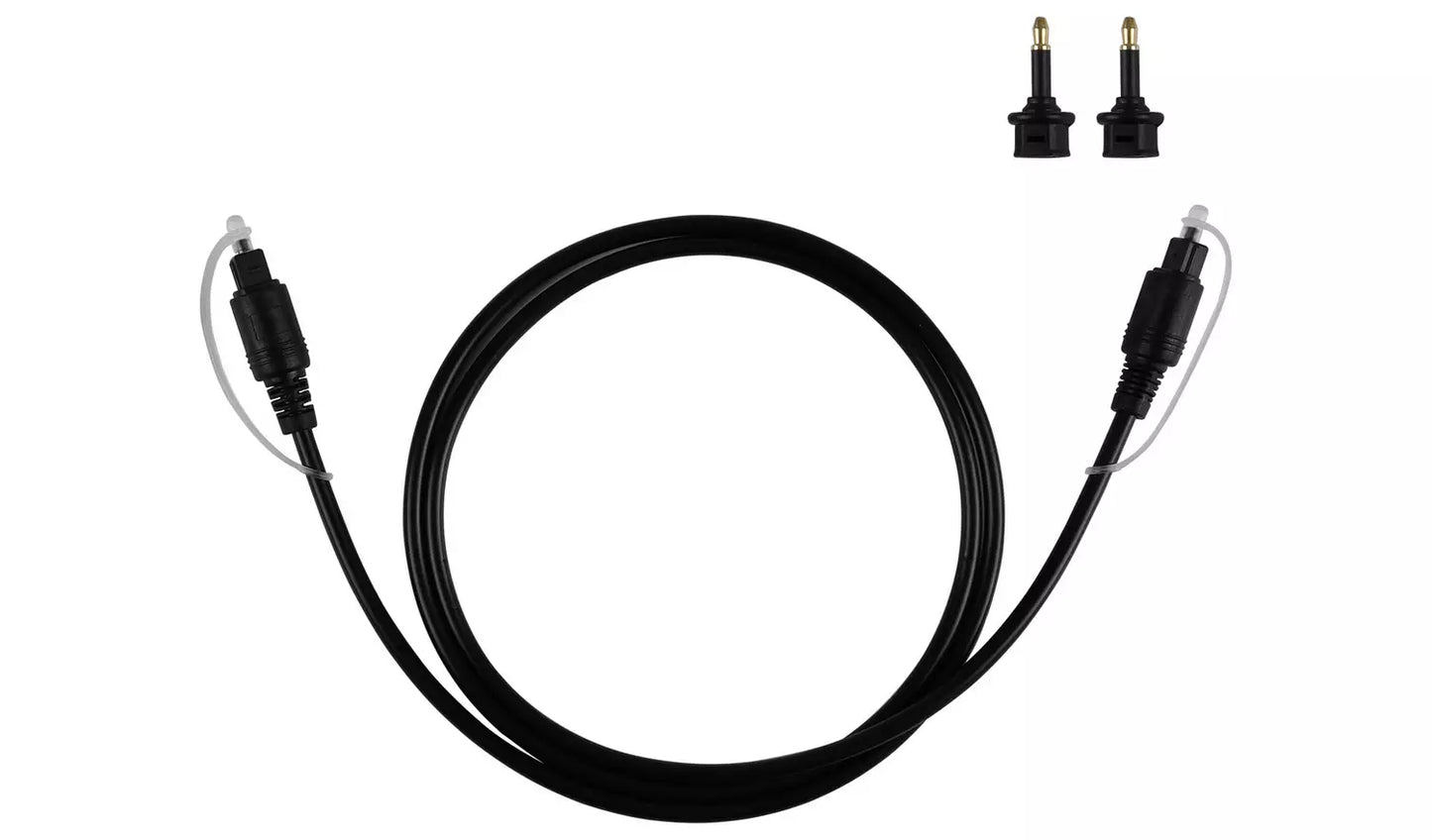 1m Audio Optical Cable - Black