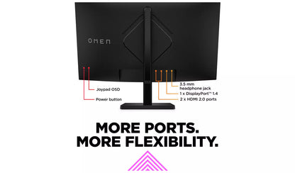 HP Omen 31.5 Inch 165Hz QHD Gaming Monitor