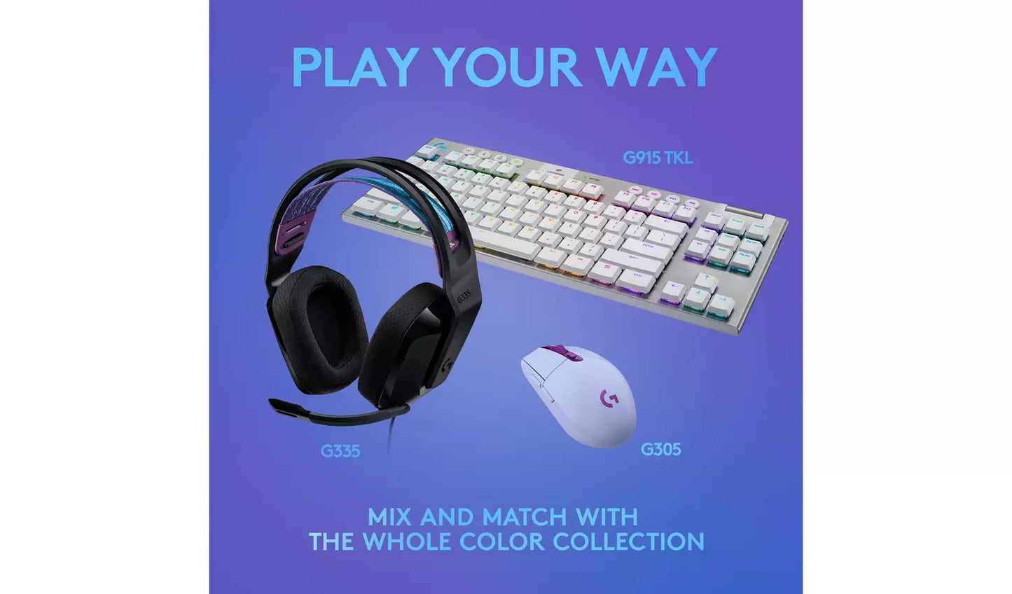 Logitech G335 Wired Gaming Headset - Black