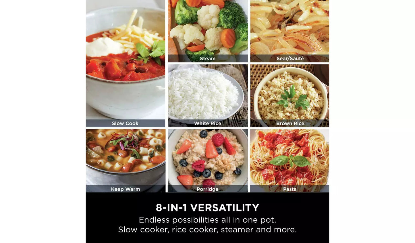 Ninja 8-in-1 6L Possible Cooker MC1101UK