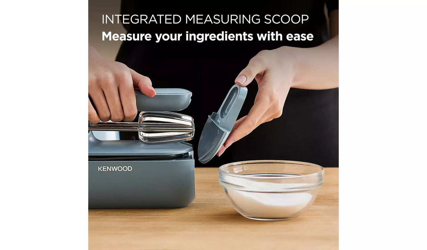 Kenwood HMP40.000GY QuickMix Go Electric Hand Mixer - Blue