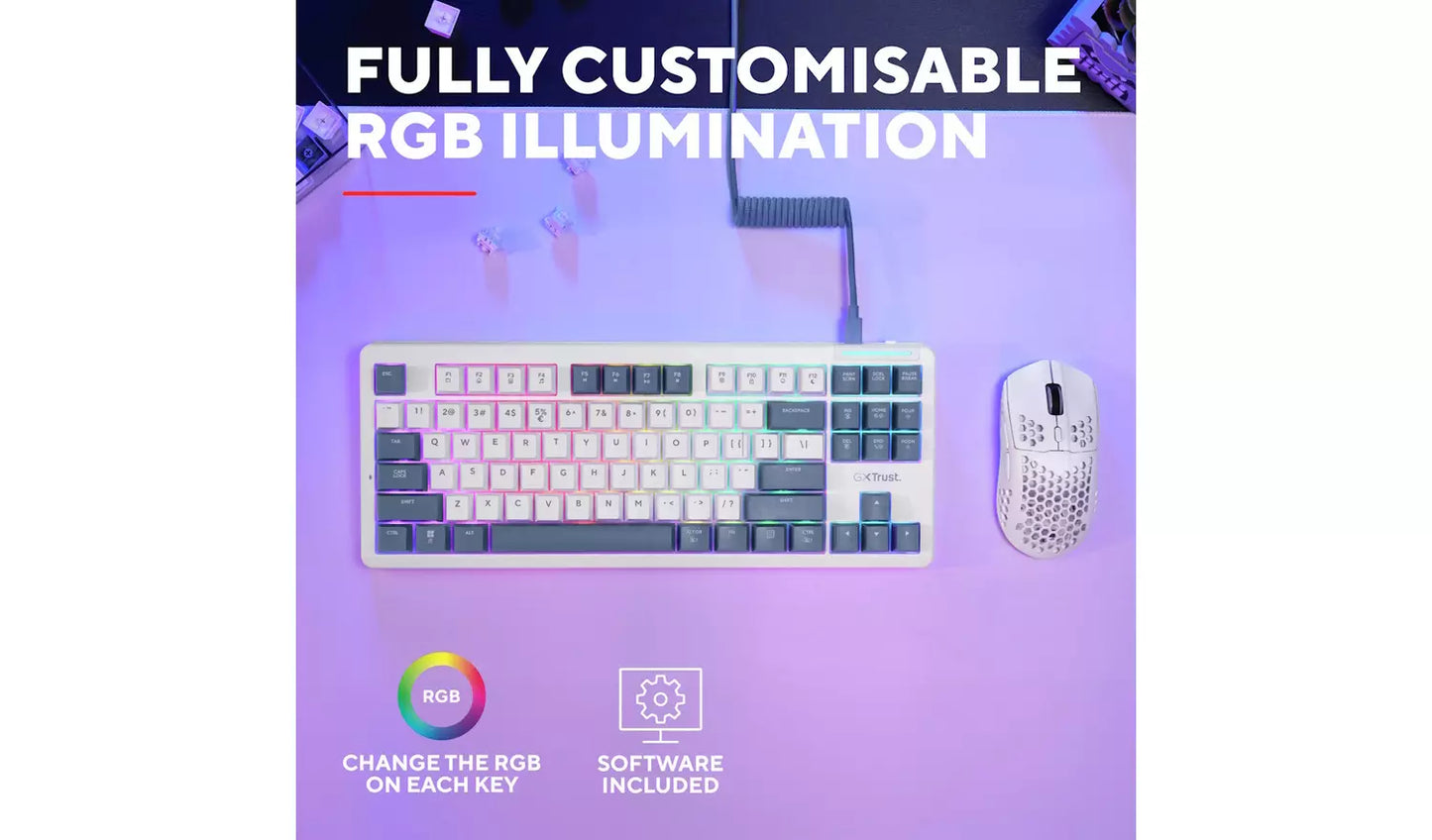 Trust GXT 872 Xyra TKL Mechanical Wired Gaming Keyboard