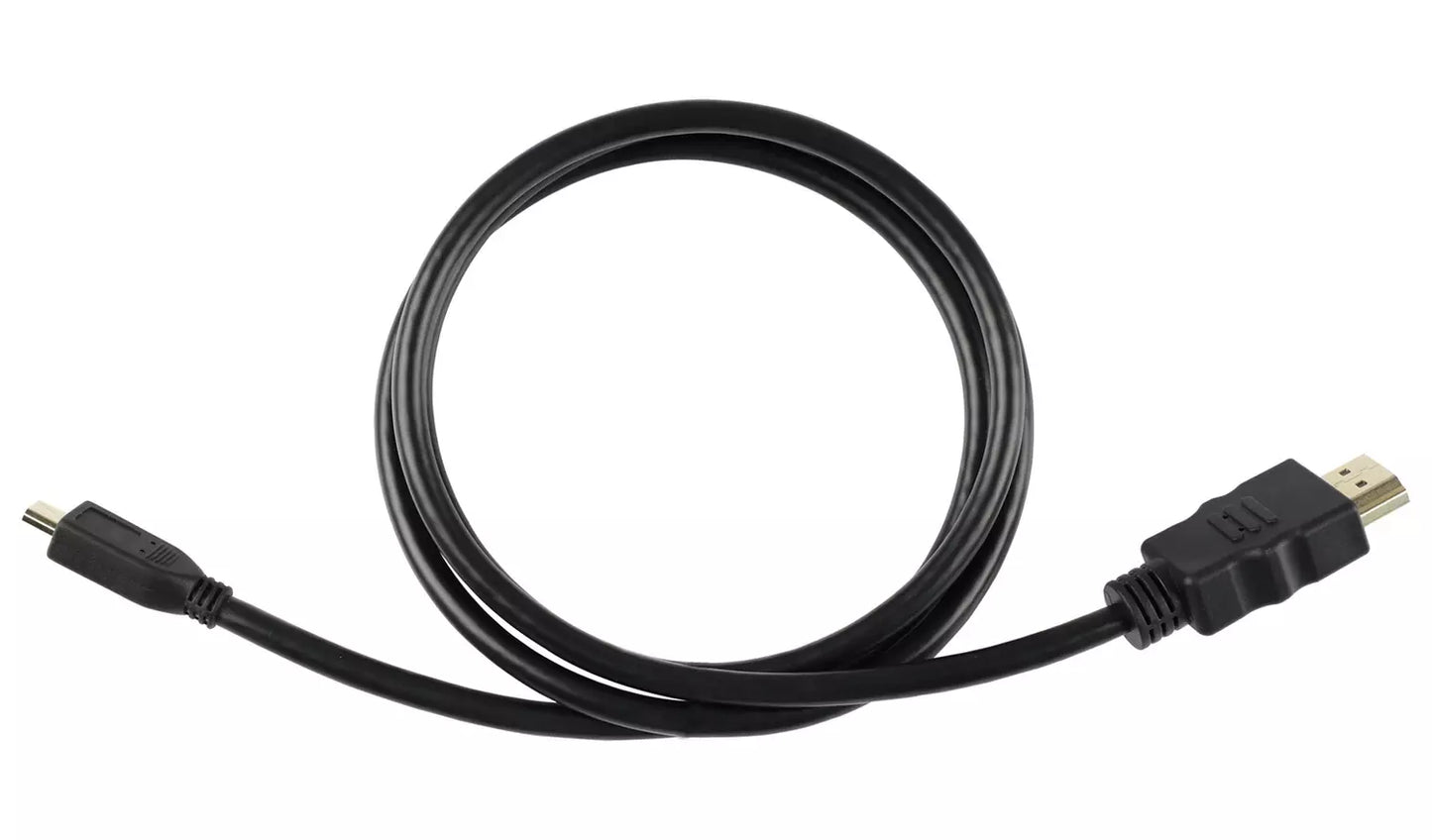 1m Micro-HDMI to HDMI Cable - Black
