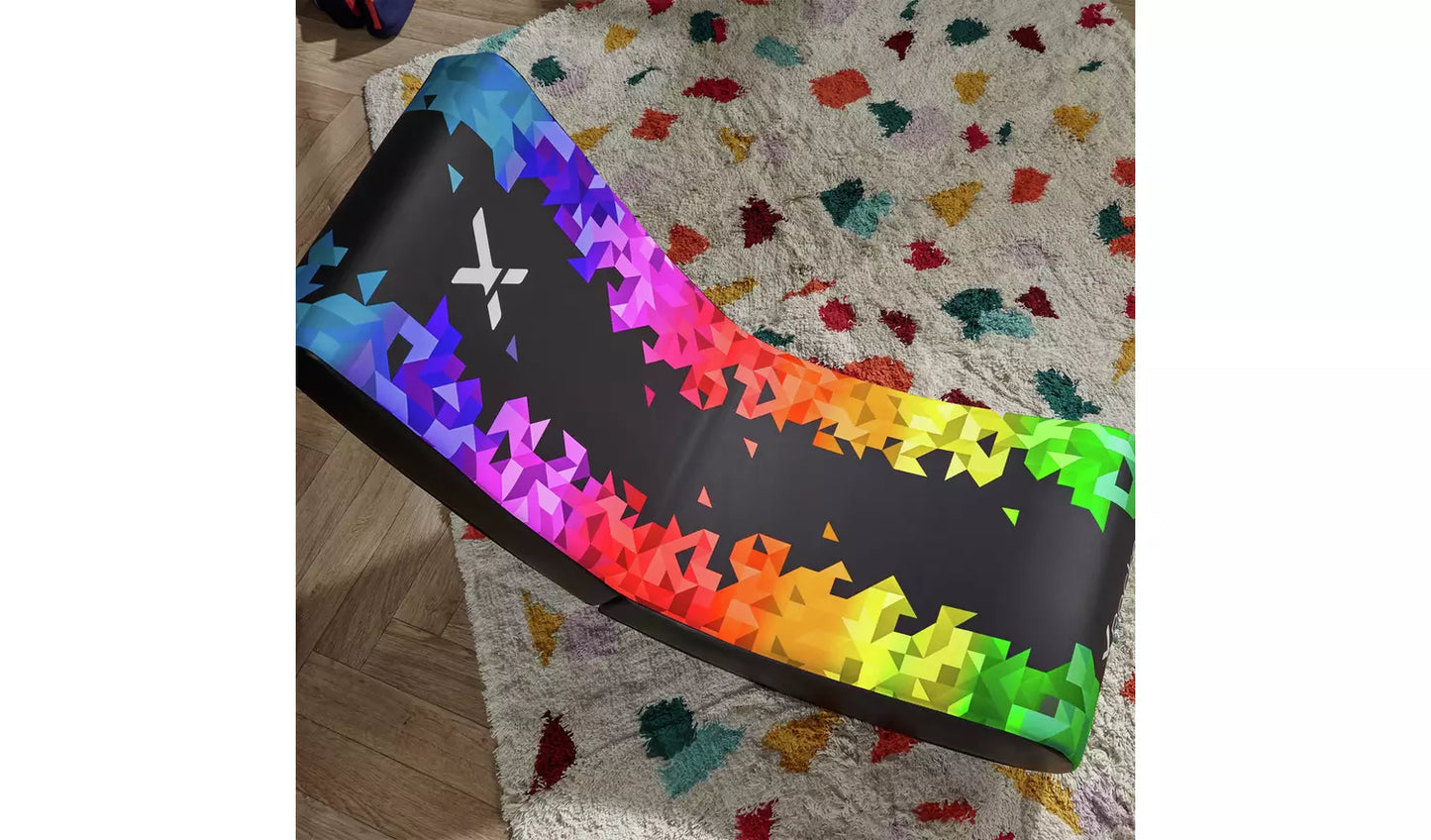 X Rocker Prism Video Rocker Junior Gaming Chair - Neon