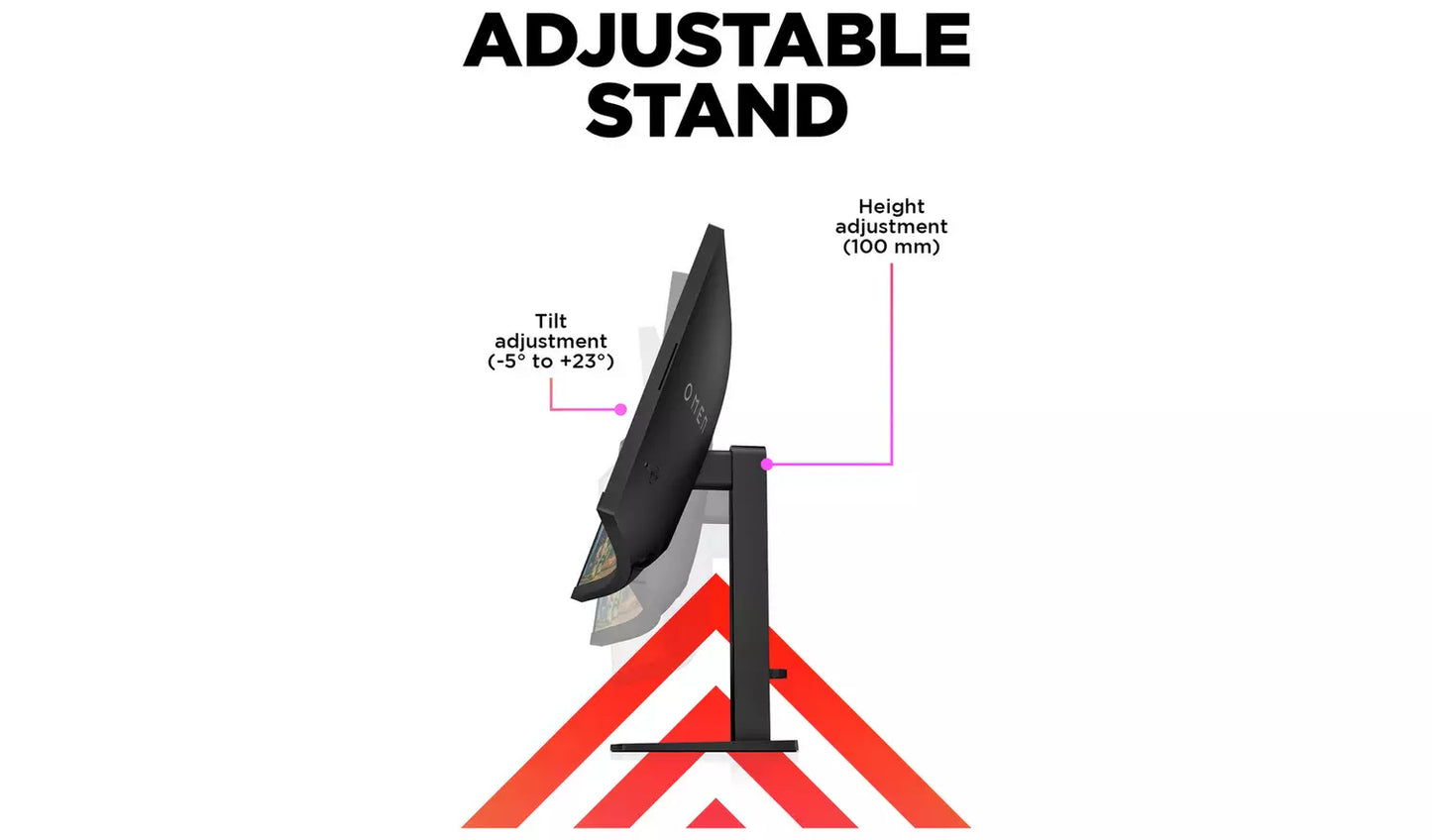 HP Omen 34c Inch 165Hz WQHD Curved Gaming Monitor