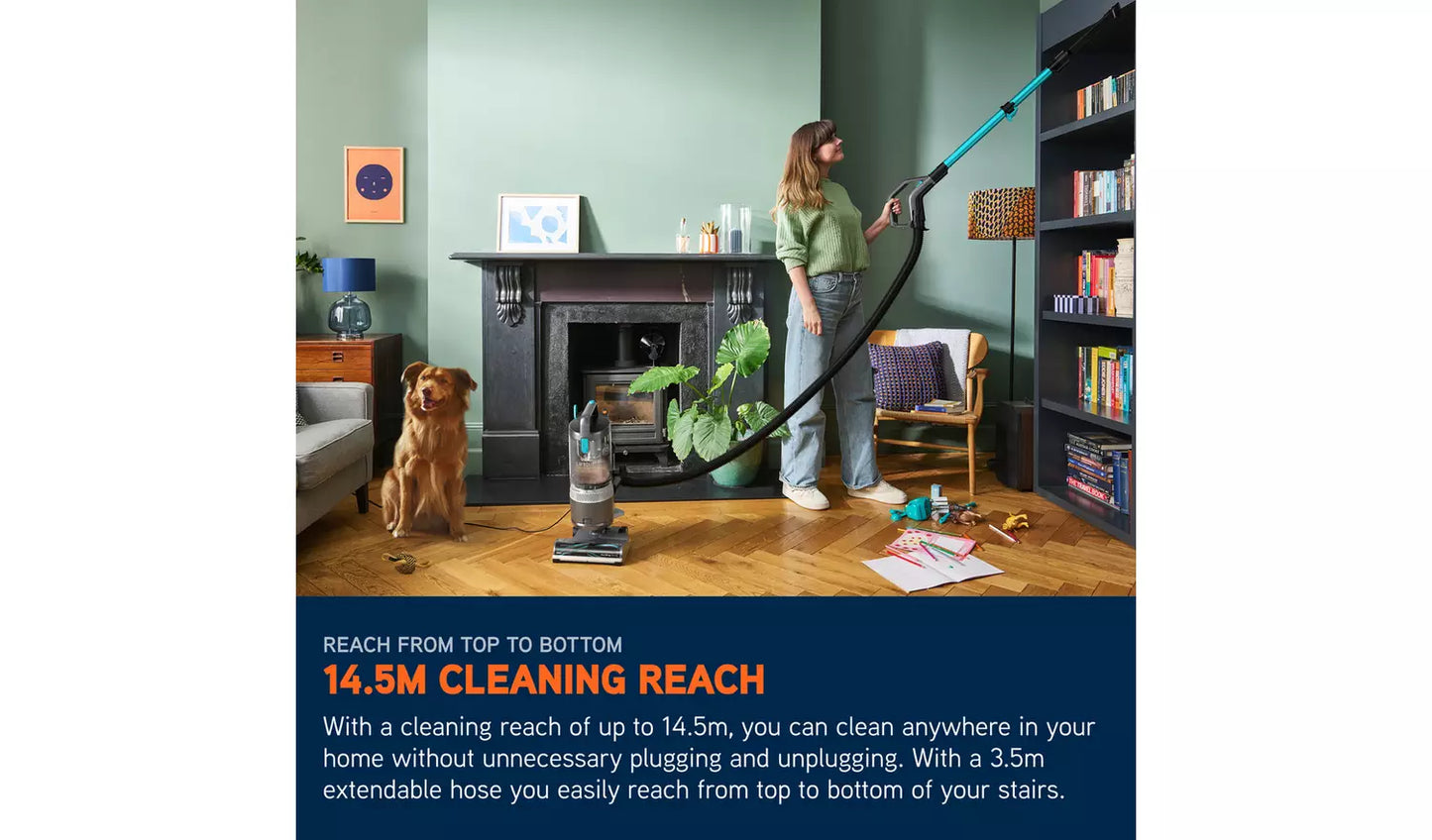 Vax LiftOut Reach Pet-Design Corded Upright Vacuum Cleaner